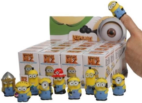Full Case of 20 Series 1 Despicable Me Minion Finger Puppets