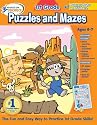 HOP 1ST GRADE PUZZLES & MAZES BASIC