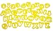 Lets Make Alpha Numeric Cutter, Set of 36