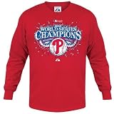 Philadelphia Phillies 2008 World Series Champions Official Parade Celebration Long Sleeve T-Shirt