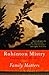 Books : Family Matters