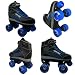 Roller Derby Sprites Black Blue Boys Girls Kids Childrens Youth Quad Beginner Roller Skates