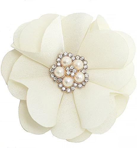 Chiffon Flower Embellishment/set of 12 Pc