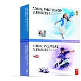 Adobe Photoshop Elements 8 & Adobe Premiere Elements 8 日本語版 Windows版