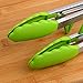Food Tongs Set Stainless Steel Silicone Kitchen Tongs with Elevated Stand Non-Stick Barbecue (BBQ) Tong 12