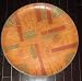 20.5 Inch Decorative Orange Mexican Ceramic PLATE