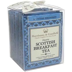 Harrisons & Crosfield Scottish Breakfast Tea, 10-Count Tea Bags (Pack of 16)