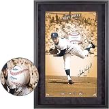 Los Angeles Dodgers Sandy Koufax Autographed Breaking Through Display Piece, Framed (UDA)