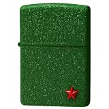 ZIPPO(ジッポ) グリーンクラックルスターメタル 2CRM-STRG