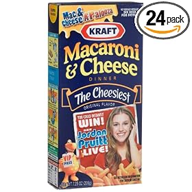 Kraft Macaroni and Cheese, 7.25-Ounce Boxes (Pack of 24)