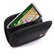 Impact-Resistant Protective Multi-Compartment Case for Garmin Nuvi , TomTom , Magellan 4.3" - 5.0" Portable GPS Navigation Units ** Includes GPS Cleaning Kit**