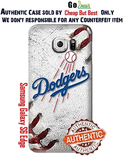 S6 Edge Case, MLB - Los Angeles Dodgers Game Ball - Los Angeles Dodgers - Samsung Galaxy S6 Edge Case - High Quality PC Case