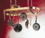 Brass Oval Pro Pot Rack