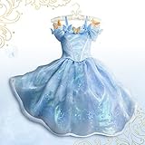 Disney - Cinderella Limited Edition Costume for Girls - Live Action Film - Size 8