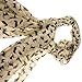 CAETLE® Charm Fashion Chiffon Meow Cat Pattern Scarf Wrap for Ladies Girls (Beige)