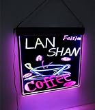 neon coffee shop signs LED writing Board Flashing advertising Display stands Board LED message Board
