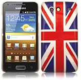 Union Jack Hard Back Amour Case For Samsung Galaxy S Advance I9070 With Screen Protector
