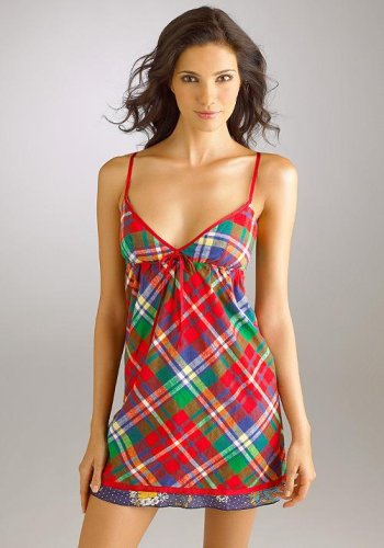 Free People Cozy Flannel Babydoll Sleepwear