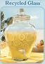 3 Gal Beverage Jar with Recycled Glass
