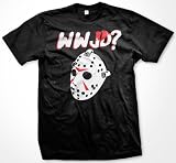 WWJD, Mens T-shirt, What Would Jason Do? Men's Shirt, Large, Black