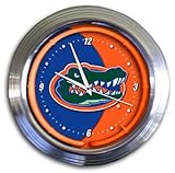 University of Florida Gators New Neon Light Wall Clock