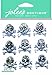 Jolee's Boutique Dimensional Stickers, Skulls Repeats