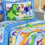 Olive Kids New Dinosaurland Bedding Kids Bedding Full/Queen Comforter