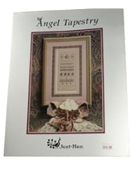 Just Nan Counted Cross Stitch Beaded Angel Tapestry