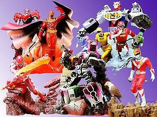 Power Sentai Ranger Strike Figure Gashapon Case Bandai