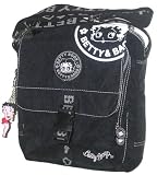 Betty Boop Black Messenger w/ Free Keychain