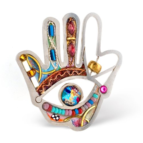 Funky Hamsa Pin from the Artazia Collection #571 JP MP OP