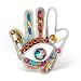 Funky Hamsa Pin from the Artazia Collection #571 JP MP OP