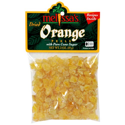 Melissa's Dried Orange Peels, 3-Ounce Bags (Pack of 12) by Melissa's