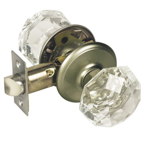 Ultra Hardware Products Gainsborough Sonata Hall Closet Lockset, Satin Nickel #83628