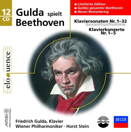 Childrens Toyshop  Musik (Klassische) : Gulda spielt Beethoven: Klaviersonaten 1-32 + Klavierkonzerte 1 - 5