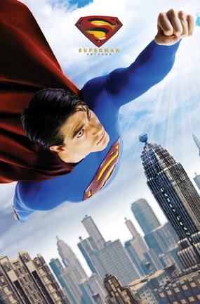 SUPERMAN POSTER OF SUPER MAN RETURNS THE 1 NEW DC 8679