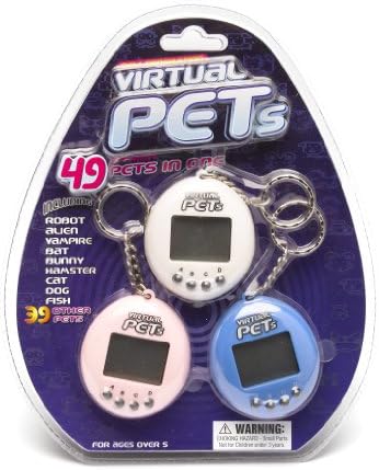 Virtual Pets 49 Pets in One (Set of 3 pets)