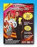 Will Roya's Deluxe Balloon Twisting Kit with DVD, Inflator and Balloons