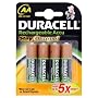 Duracell - 75071755 - Pile Rechargeable - AA x 4 -&hellip de Duracell