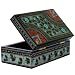 EXP Handmade Thai Lacquer Jewelry/Storage/Gift Box Hand-Etched Floral Designs (Thailand)