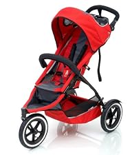 Phil & Ted's Sport 3-Wheeler Pushchair - Red