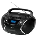Clatronic SRR 828 Stereoradio-Recorder (60 Watt) schwarz