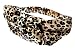 L. Erickson USA Knot Turban - Golden Leopard Silk Print