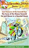 Product details for Geronimo Stilton: Books 1-3: #1: Lost Treasure of the Emerald Eye; #2: The Curse of the Cheese Pyramid; #3: Cat and Mouse in a Haunted House