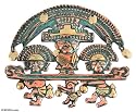 Copper wall adornment, 'Lambayeque Deity'