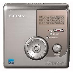Sony MZ-NH900/S Tragbarer MiniDisc-Rekorder (Hi-MD) silber