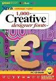 1000 Creative Designer Fonts