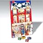 Christmas Toy Shop Advent Calendar with Solid Milk Chocolate Presents