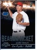 2011 Panini Contenders Season Tickets 17 Mike Trout Los Angeles Angels ENCASED Baseball Card