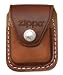 Zippo Leather Lighter Pouch w/Clip, Brown